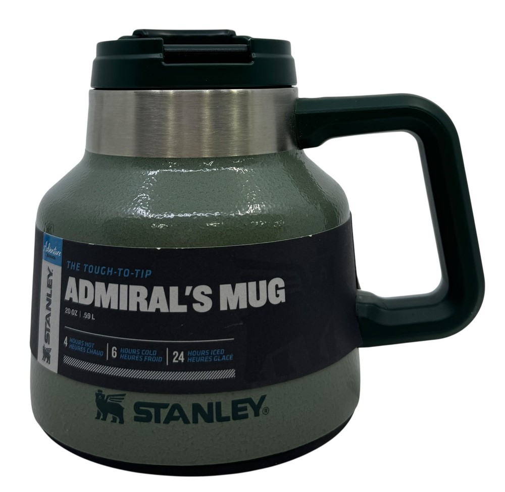 Stanley Tough Admiral Mug 20oz Hammertone Design Tip-Resistant