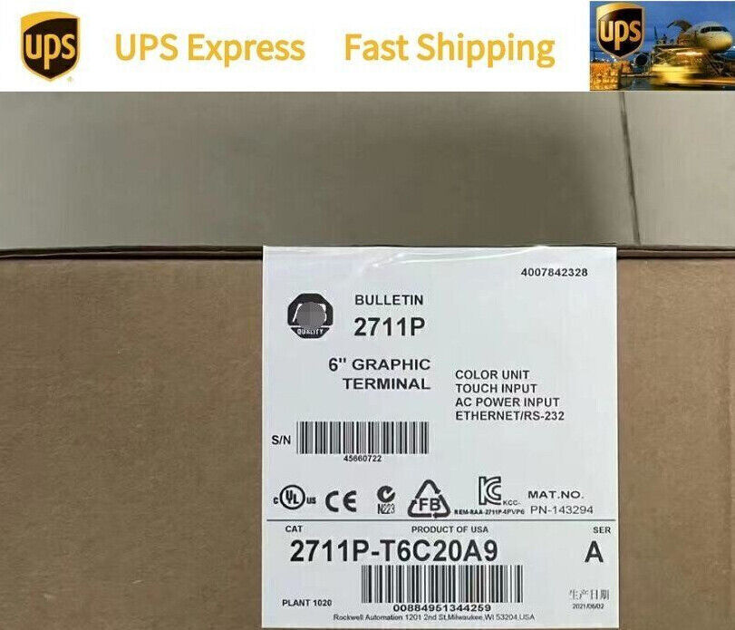 2711P-T6C20A9 New Factory Sealed AB ONE YEAR WARRANTY FAST DELIVERY 1PCS GOOD!