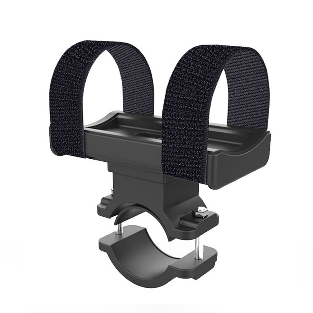 Elastic Bike Light Bracket with LED Flashlight and Speaker Mount – Secure, Adjustable Holder for Bicycle Accessories (Model 6187)