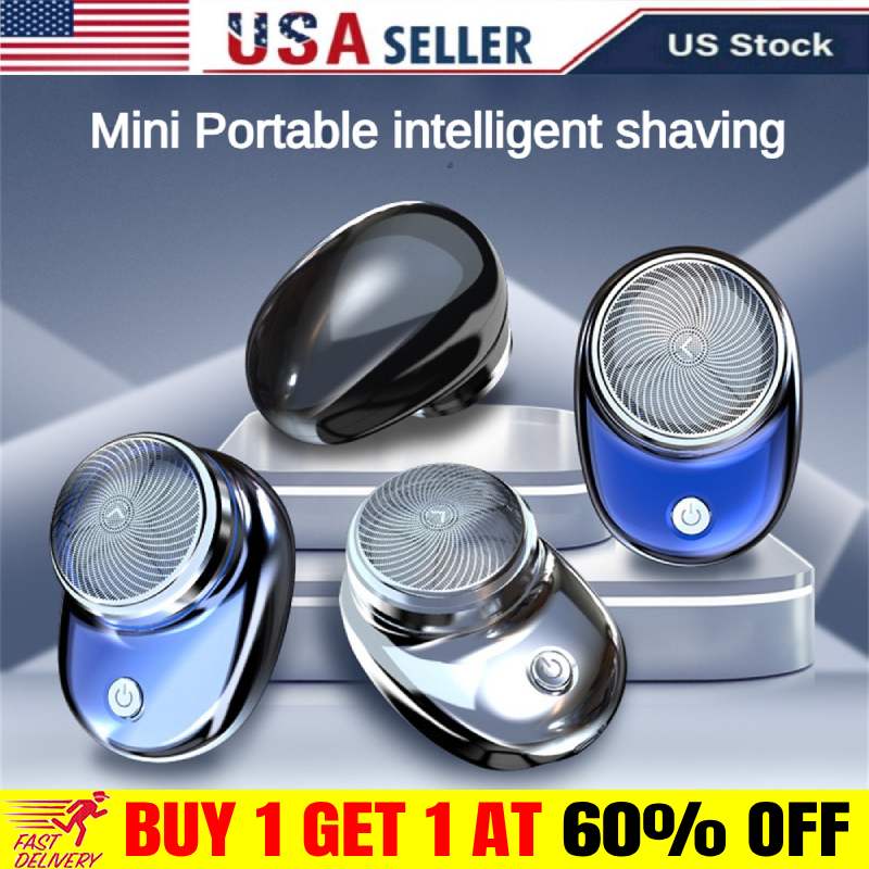 Mini Shaver Portable USB Electric Shaver Powerful Storm Shaver For Men US