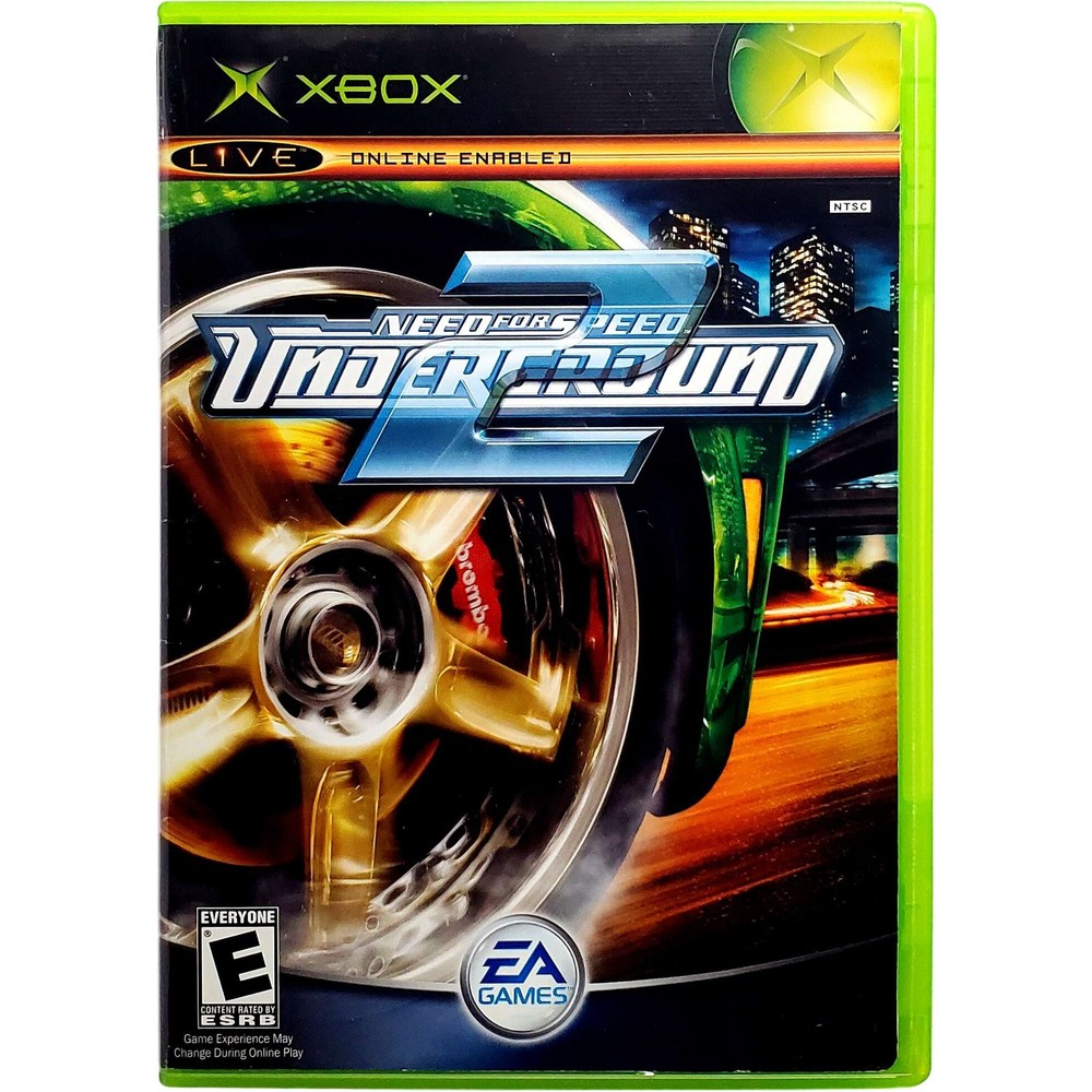 Need For Speed Underground 2 - Microsoft Xbox Tested Authentic 1Y Guarantee