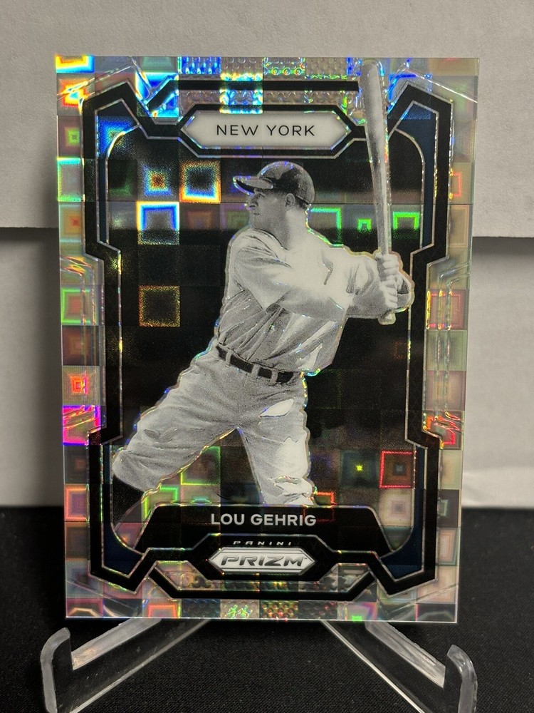 2024 Panini Prizm Lou Gehrig Premium Box Pandora Prizm /199 SP NY Yankees