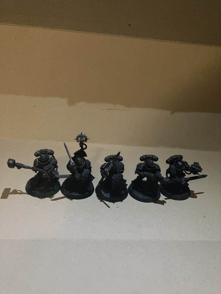 Strike Squad with assorted kit (x5) - #132900 - Grey Knights, Minor kitbashing