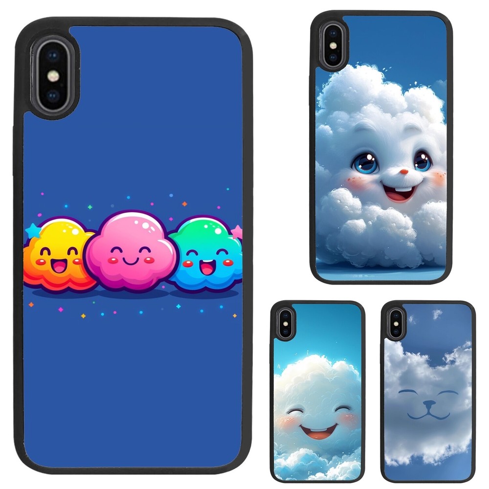 super cute cloud cartoon TPU Case For iPhone XS XR 6 7 8 Plus SE 2nd 3rd