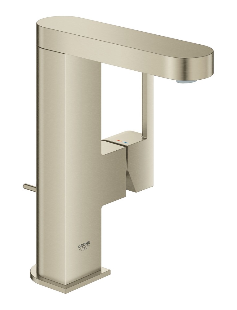 Grohe 23 956 3 Plus 1.2 GPM 1 Hole Bathroom Faucet - Nickel