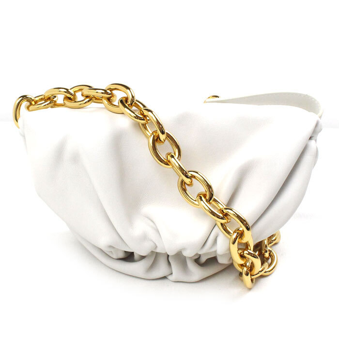 Bottega Veneta The Belt Chain Pouch White 651445 454431 Bag