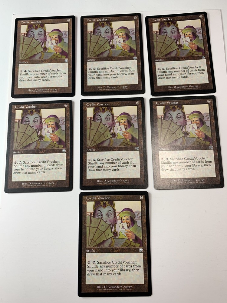 CREDIT VOUCHER Mercadian Masques MTG Magic The Gathering ARTIFACT-image