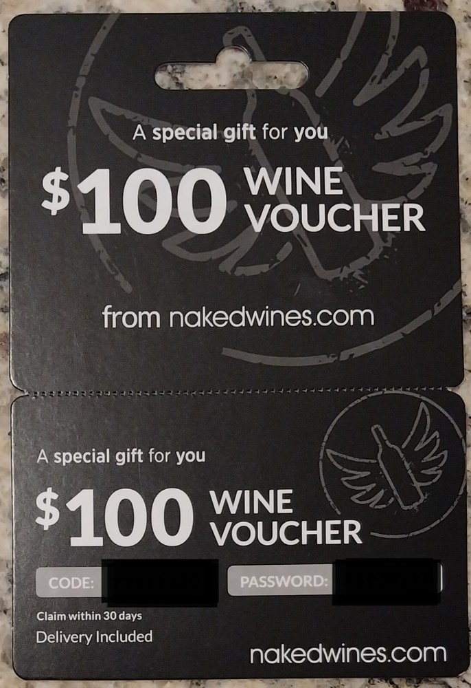 $100 NakedWines Gift Card - Premium Wine Voucher-image