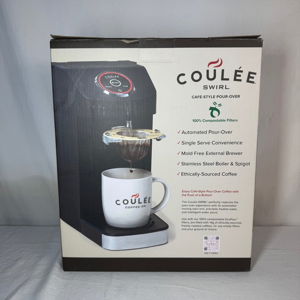Coulée SWIRL Coffee System & EcoPour Variety Pack *BRAND NEW* (RP $202.98)