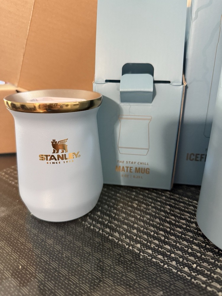 Messi X Stanley 1913 8oz Striker Blue Classic Mate Mug New Sealed