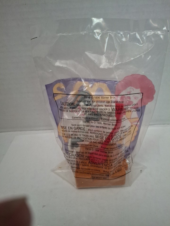 1996 McDonald's Space Jam Happy Meal Toy Bugs Bunny #2 Looney Tunes