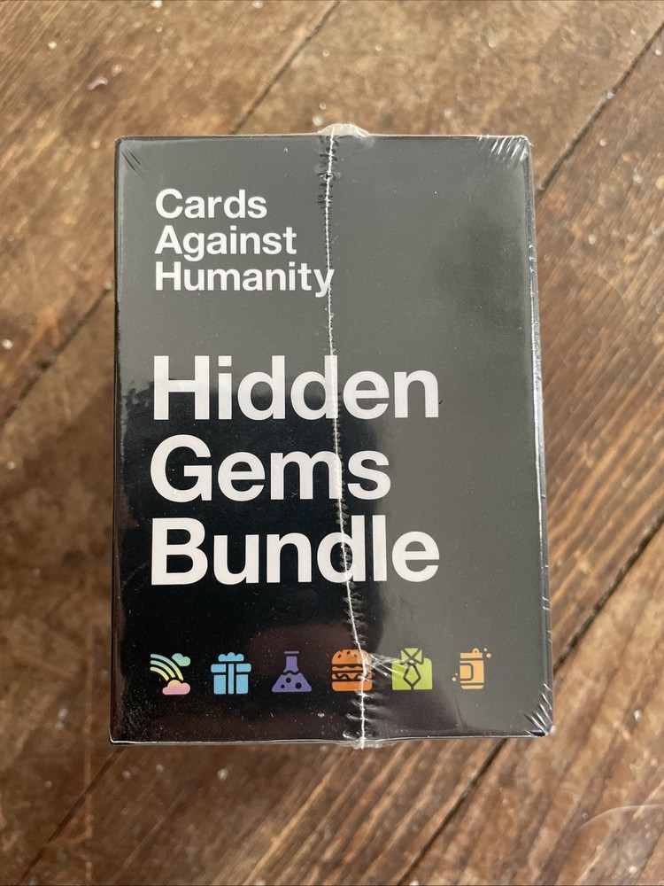 Cards Against Humanity Hidden Gems Bundle New Sealed