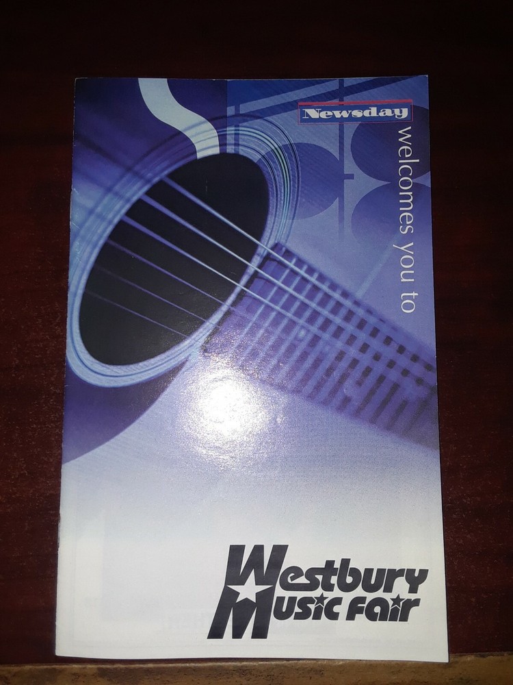 Vintage Westbury Music Fair Concert Program..Belafonte, Hornsby, Springfield....