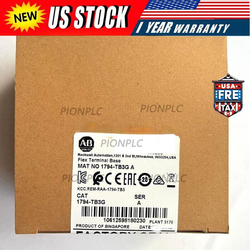 Allen Bradley 1794-TB3G / A Flex Terminal Base Module New Factory Sealed
