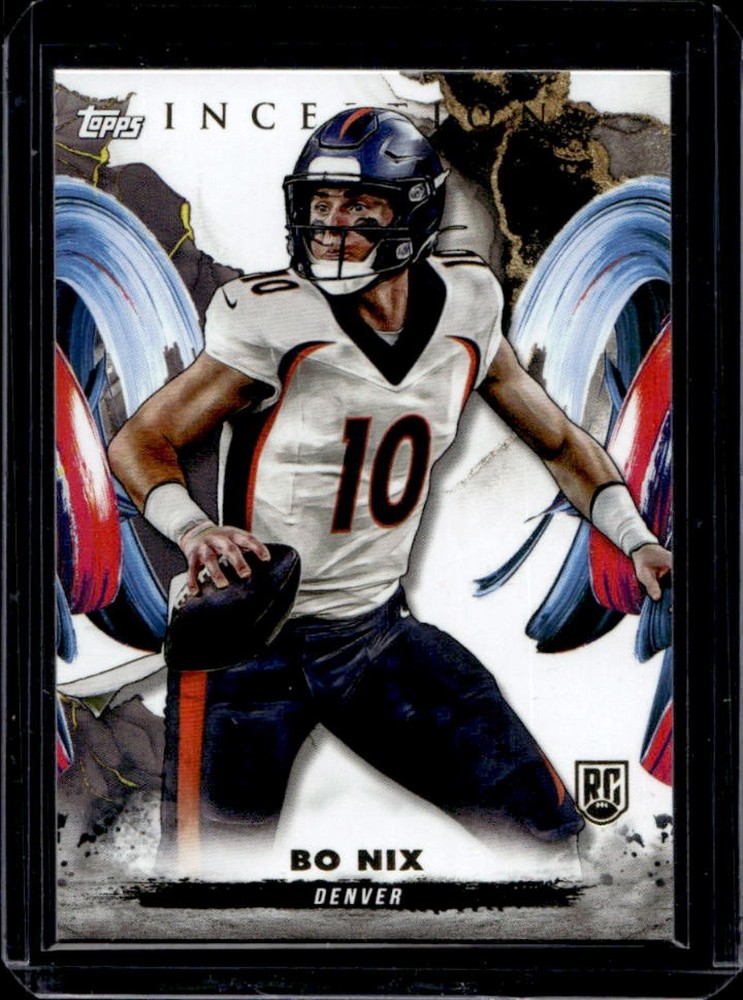 2024 Topps Inception Bo Nix Rookie RC #161 Broncos