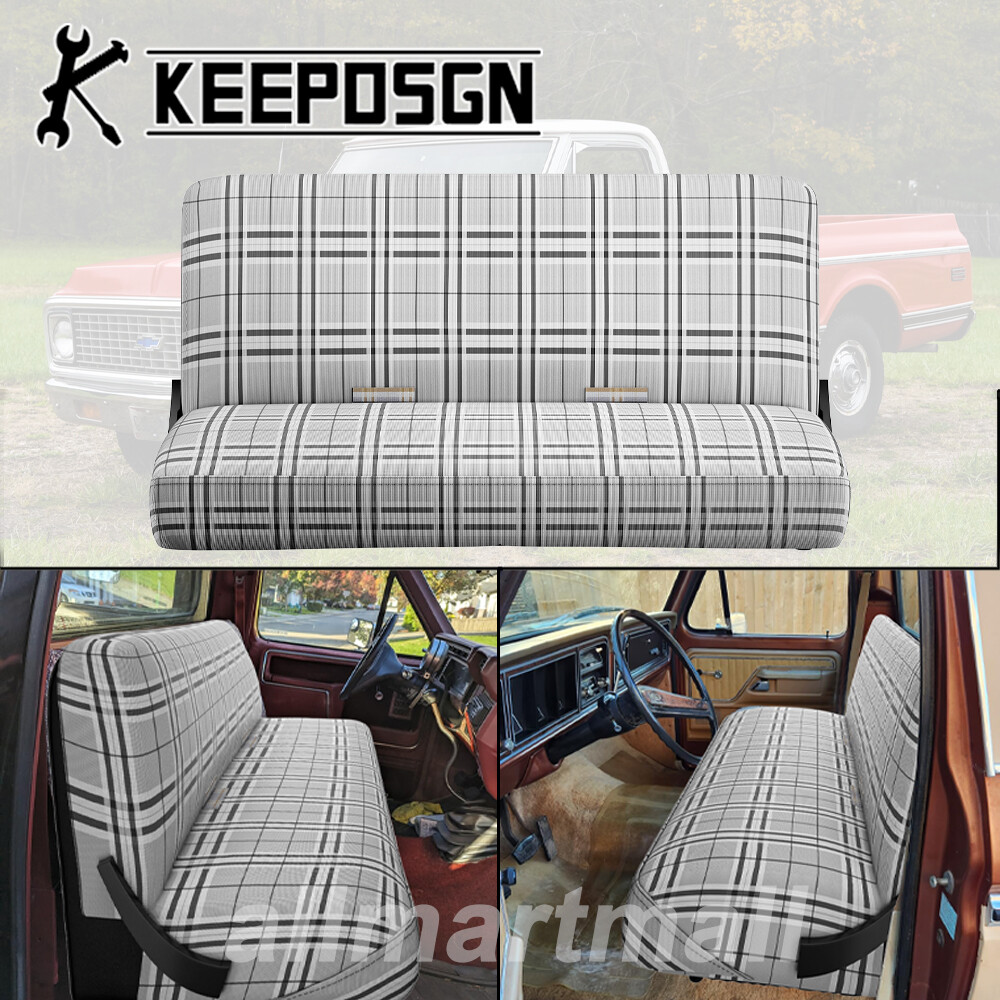 Chevy Cheyenne Saddle Blanket Bench Seat Cover Front Full Size Old Truck