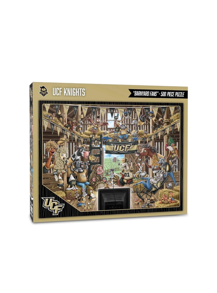 NCAA Barnyard Fans 500-Piece College Sports Puzzle by YouTheFan  