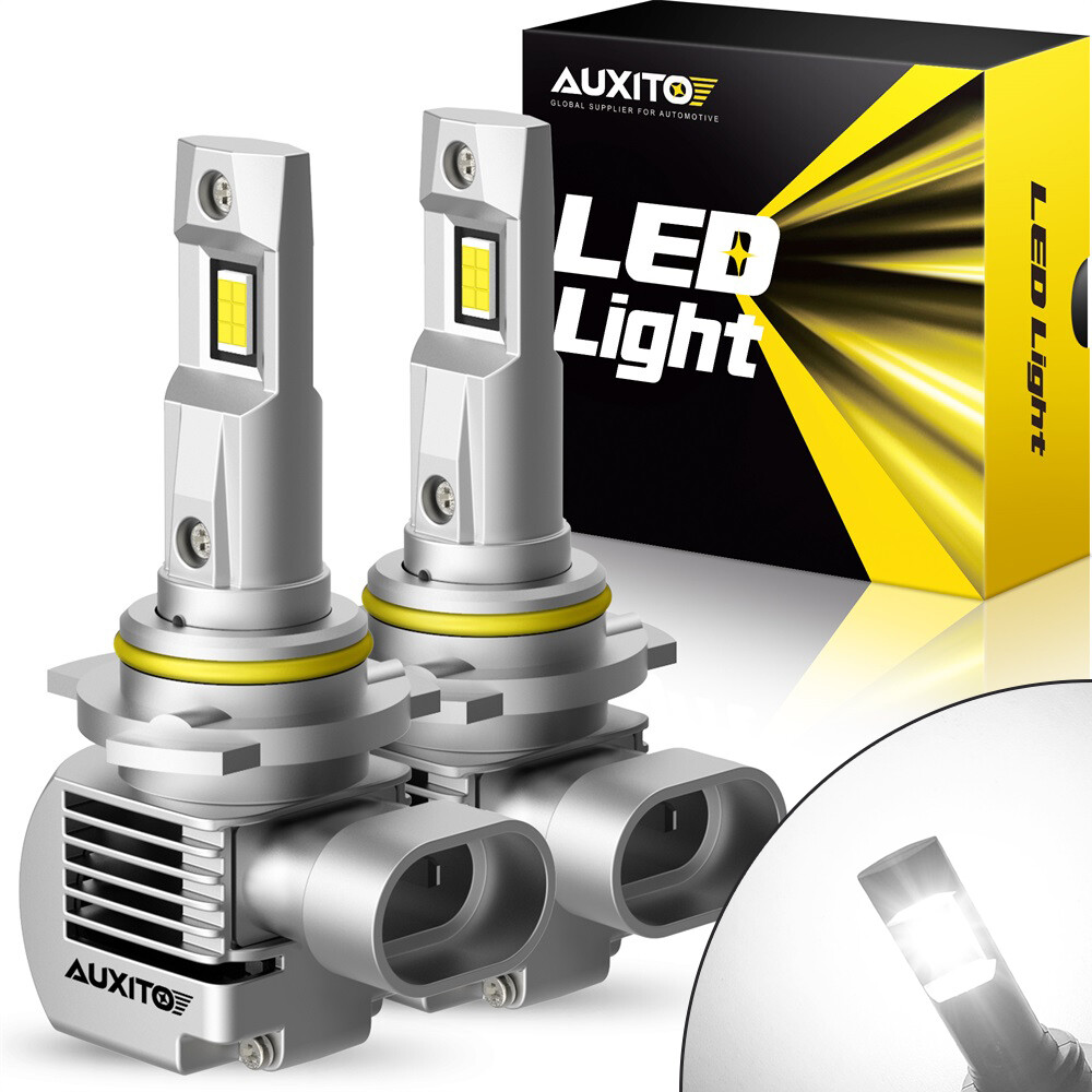 AUXITO 9012 LED Headlight Bulbs kit Hi Low Beam 6000K 30000LM CANBUS High Power