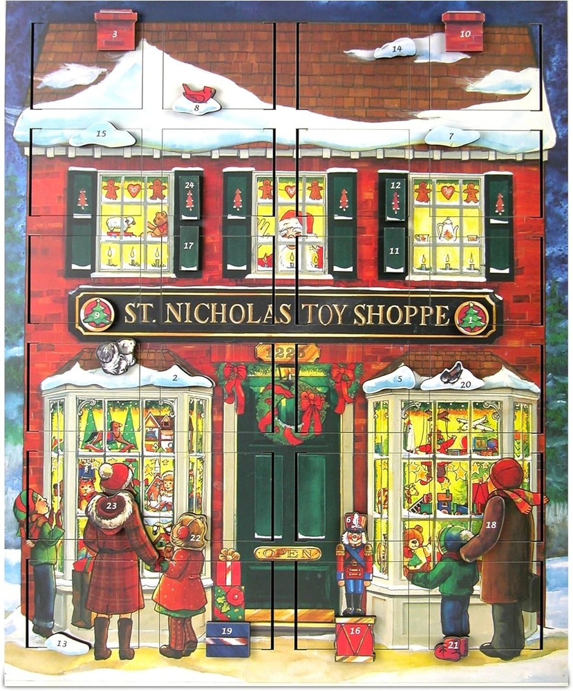 Enchanting Musical Advent Calendar - 12 Classic Songs & Treat Spaces