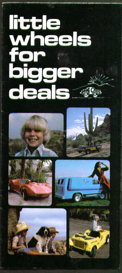 FW Mini-Cars 1/3-scale gasoline cars folder 1978