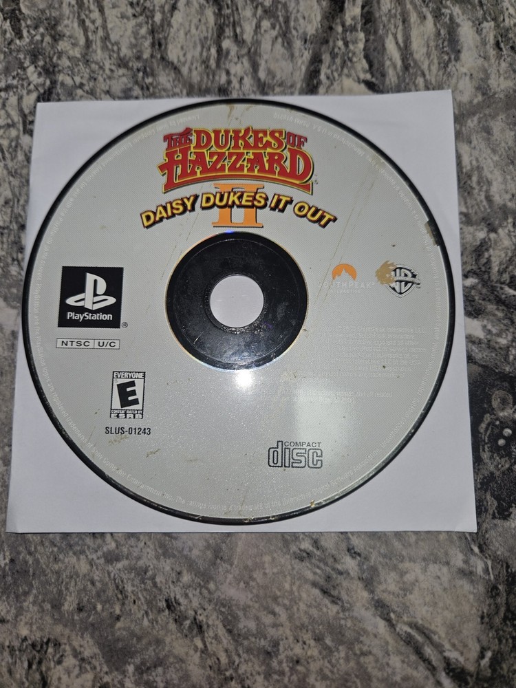 Dukes of Hazzard II: Daisy Dukes It Out PS1 Disc Only 2000