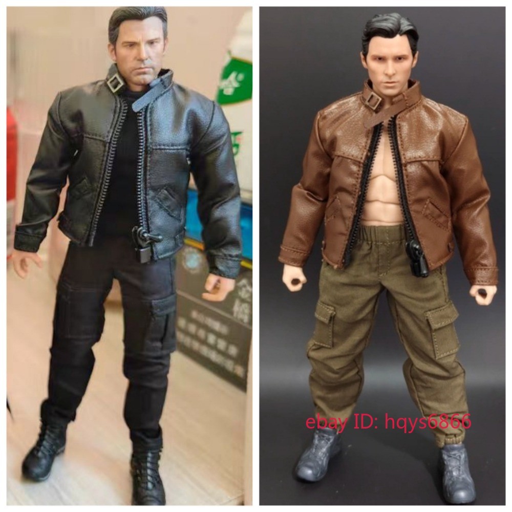 1/12 Scale Leather Jacket Coat Model For 6'' Male GW Nota MEZ. Action Figure