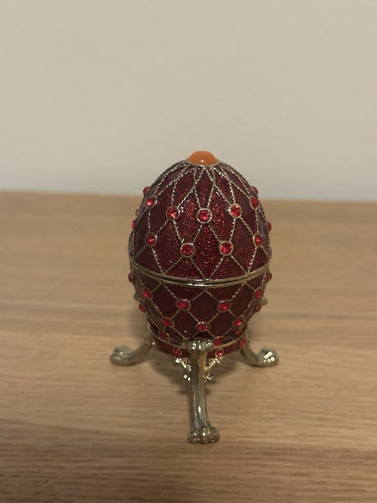 Faberge Egg Trinket Box