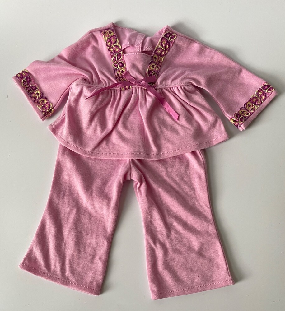 American Girl Julie Pink Pajama Set Without Slippers