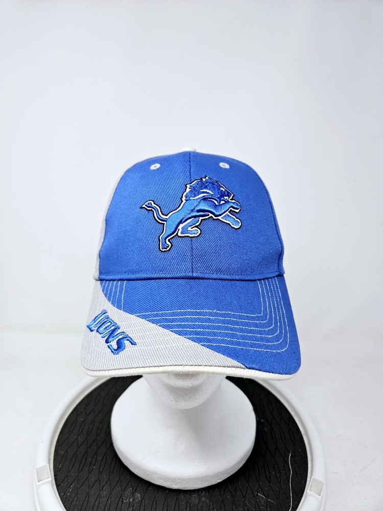 Vintage Detroit Lions Y2K Strapback Hat NFL Used Condition FAST SHIPPING