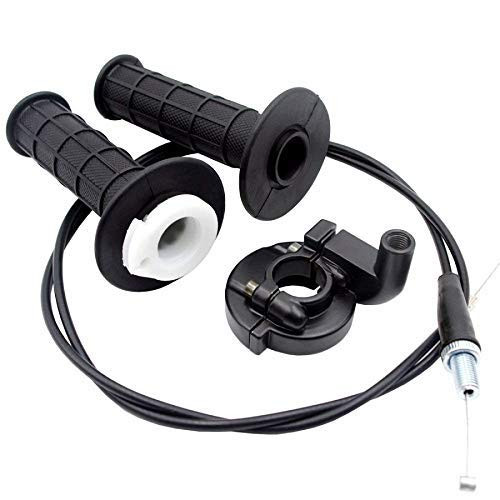 Accelerator Twist Throttle Handle Fits for 50cc 90cc 110cc 125cc 140cc Motorc...