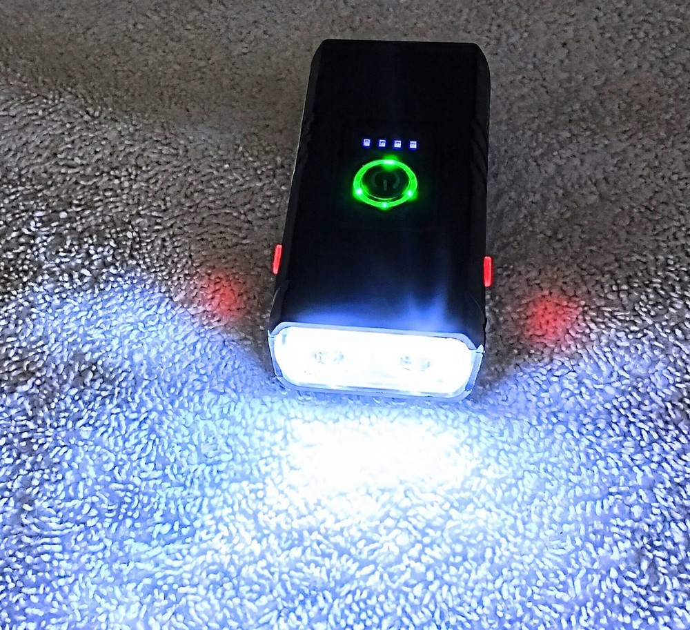 2026 Rechargeable Battery BIKE LIGHT Handlebar Mounted With 6 Lighting Modes