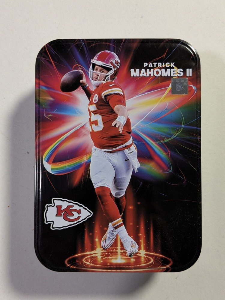 Patrick Mahomes 2023 Panini Collectable Tin Kansas City Chiefs (Empty) NFL