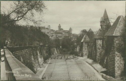 Ansichtskarte Nürnberg BLick zur Burg (Nr.9457)