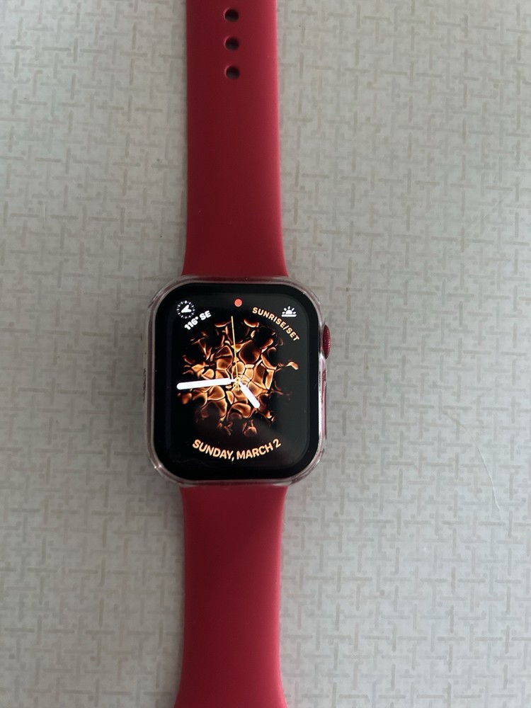 Slightly Used Red Cellular Apple Watch Series 7
