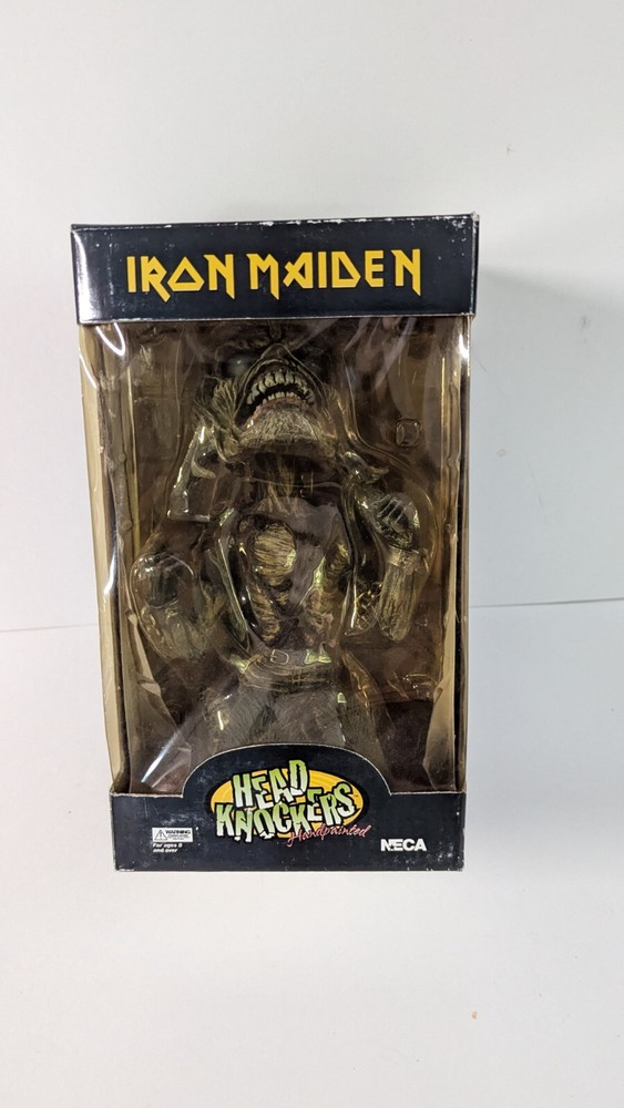 Neca Head Knockers Iron Maiden Life After Death Eddie Figure   NOS