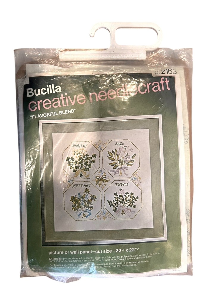 BUCILLA Cross Stitch Needlecraft 