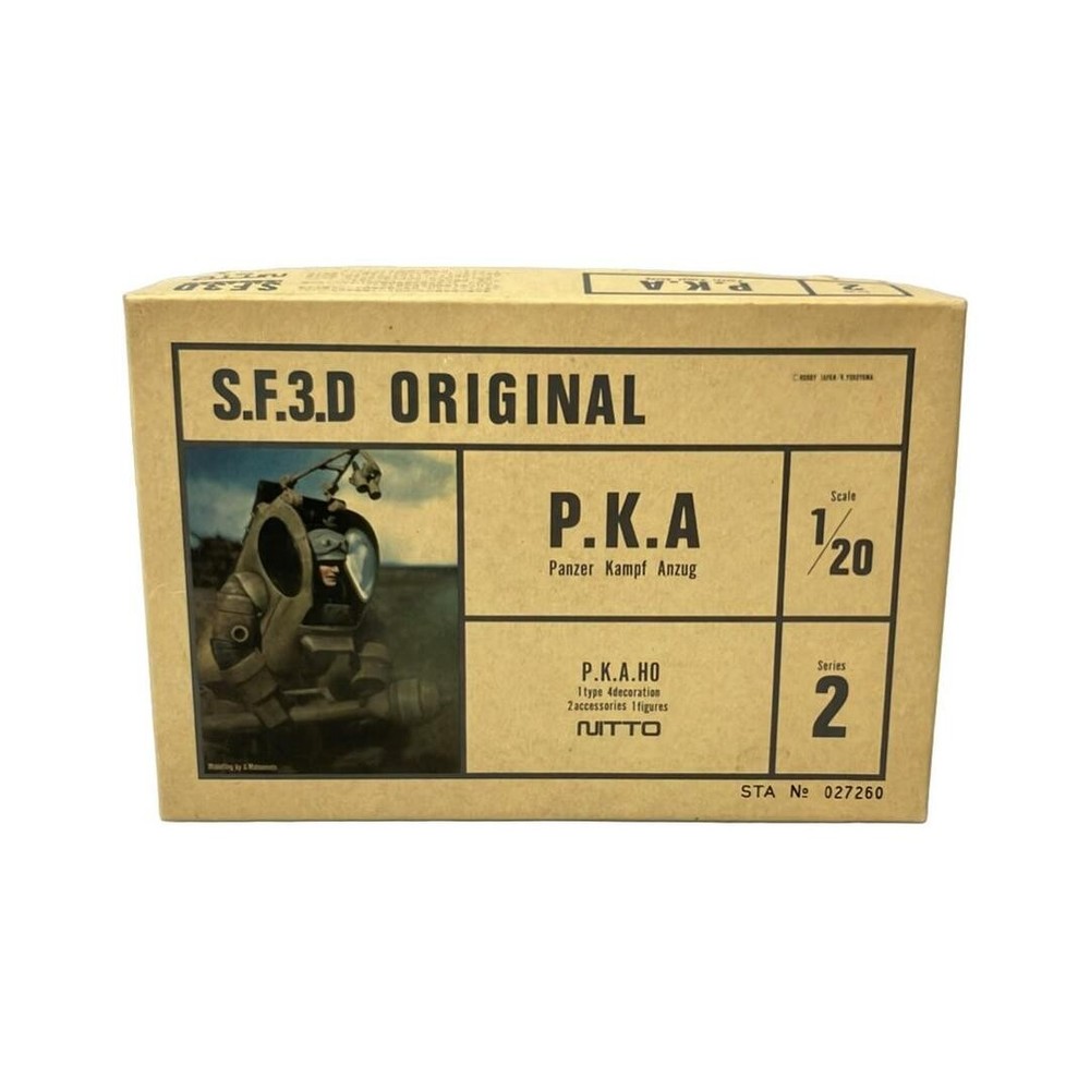 Nitto Plastic Model S.F.3.D Original P.K.A. Damage Details With scratches and 5