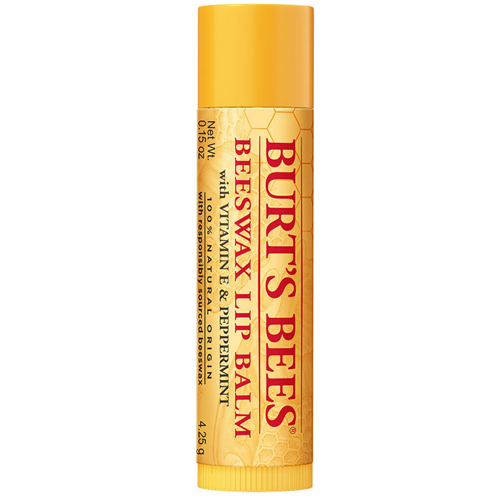Burt's Bees Moisturizing Lip Balm with Vitamin E and Peppermint Oil