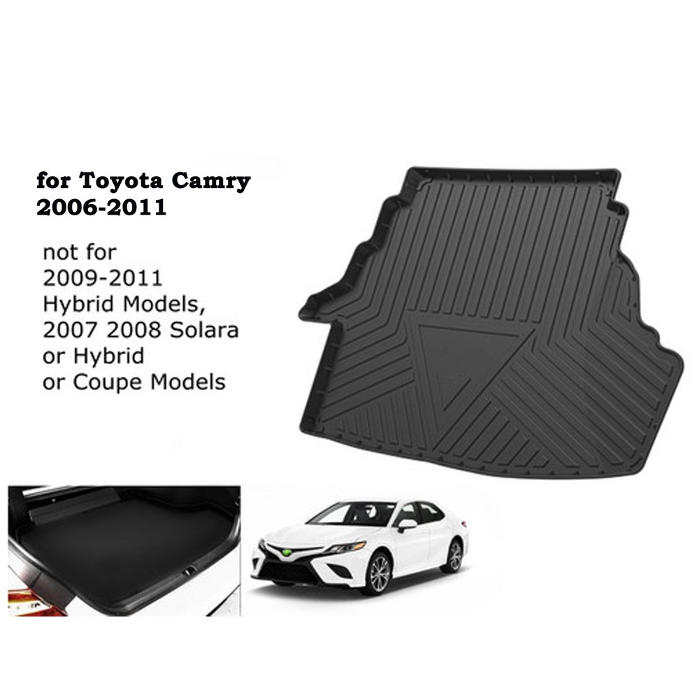 All Weather Floor Mats and Trunk Liner for 2006-2011 Toyota Camry