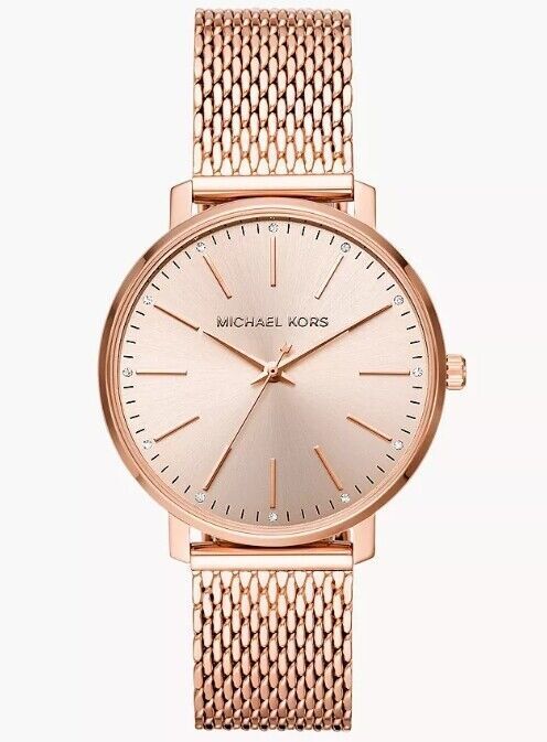 Michael Kors MK4340 Women’s Pyper Rose Gold-Tone Stainless Steel Watch
