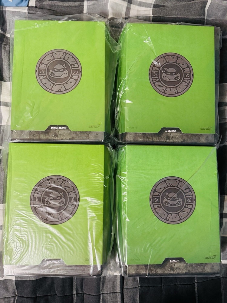 TMNT Super7 Ultimates - Near Mint Boxes Only