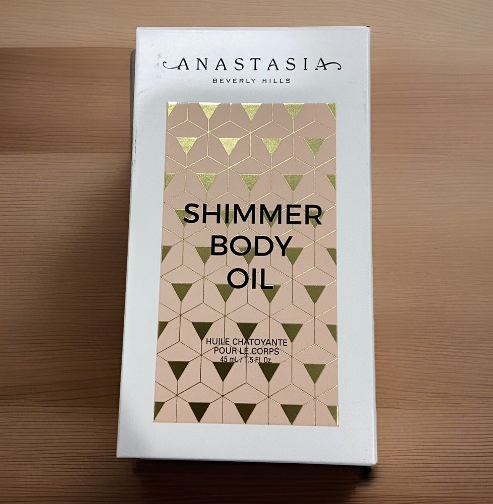 Anastasia Beverly Hills Shimmer Body Oil 1.5 Oz Fresh Glow Formula