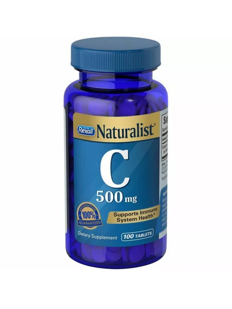 Naturalist Vitamin C 500mg Immune System Supplement 100 tablet Exp:1/26