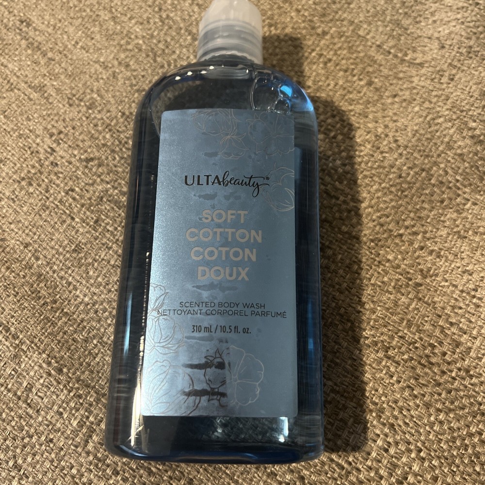 Ulta Beauty Soft Cotton Body Wash 310 Ml/ 10.5 Fl Oz New