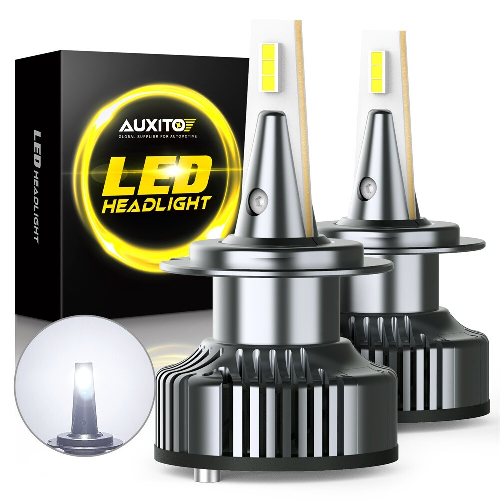 CANBUS H7 LED Headlight Bulb Kit High or Low Beam Super Bright White 6500K 120W