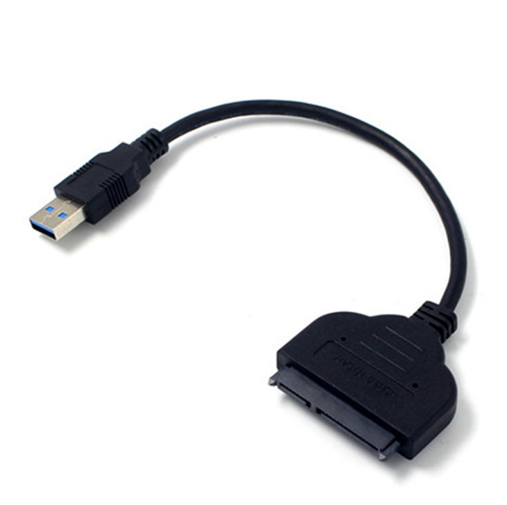 2pcs USB 3.0 to SATA 2.5-inch USB SSD hard disk play off cloud data cable