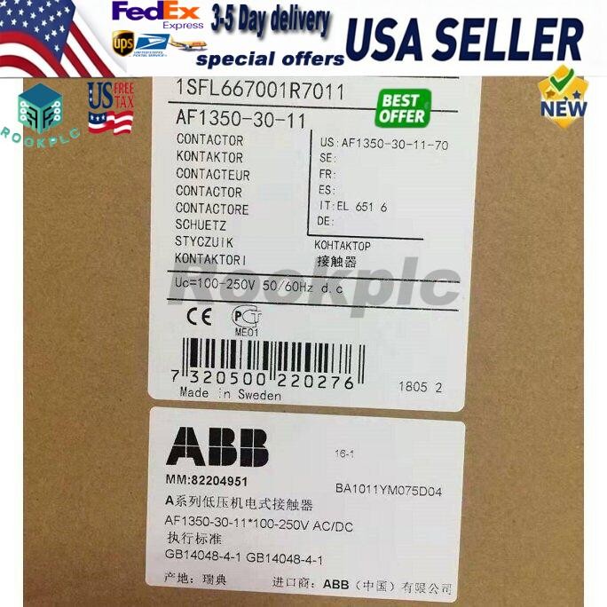 new abb AF1350-30-11 1SFL667001R7011 Contactor Free ship FedEx or DHL-