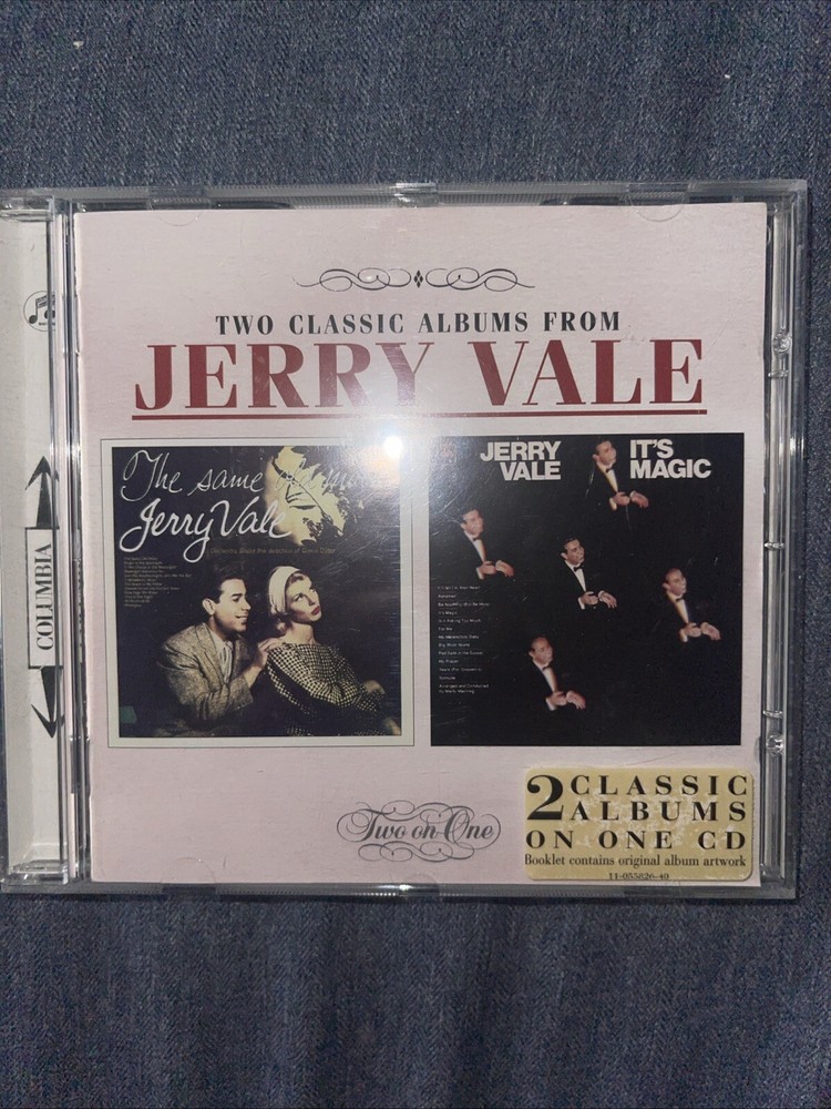 Jerry Vale - The Same Old Moon/ Its Magic CD Album 5099749304925