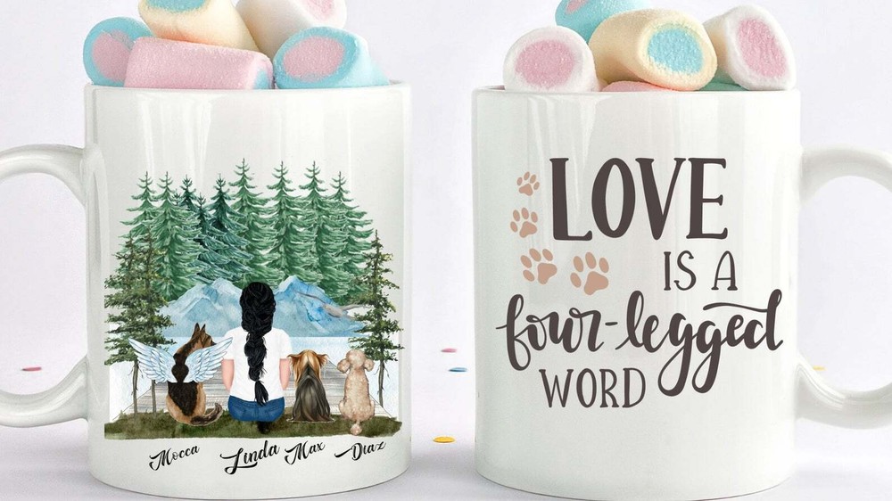 Personalized Dog Mom Mug Dog Mom Mug Dog Mom Gift Dog Lover Gift Dog Mug Dog Mom