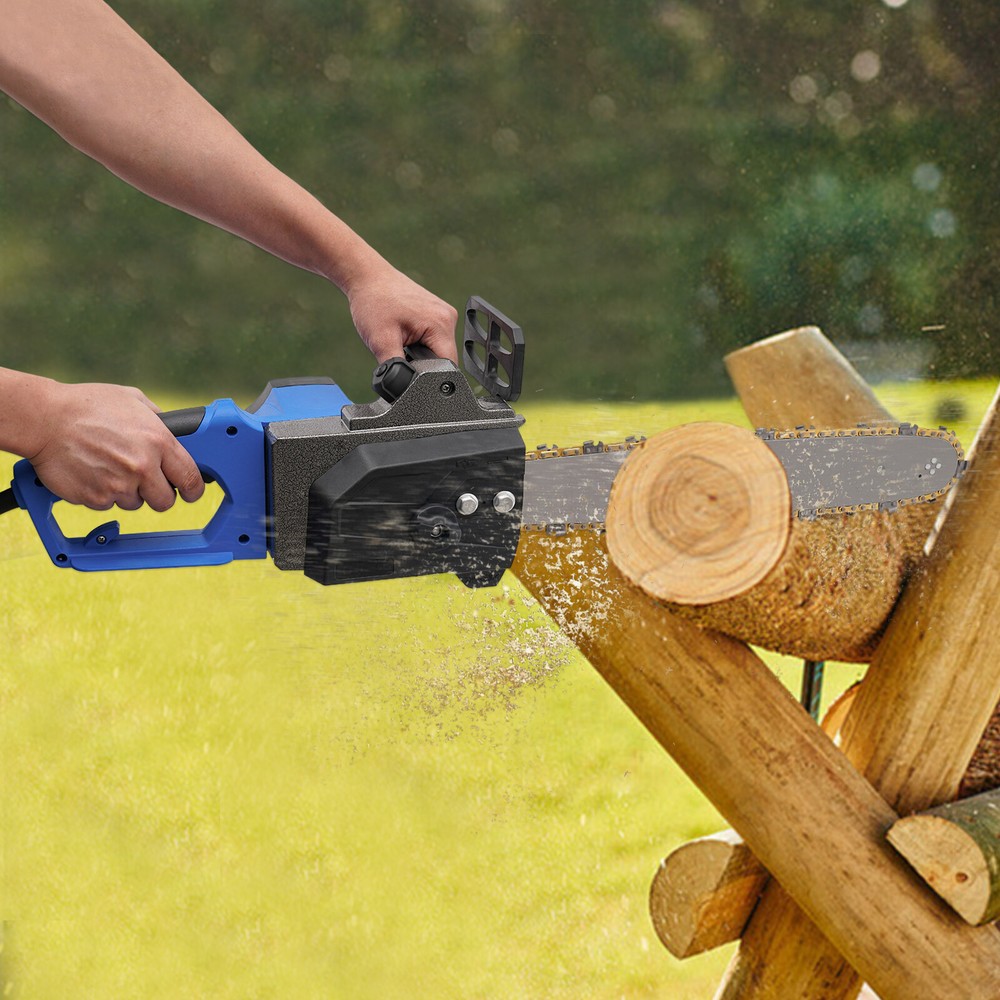 1800W 16 Inch Corded Electric Chainsaw Portable Chain Saw w/ Auto-oiling System